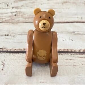 FISHER PRICE Vintage Bear Figure 1970s